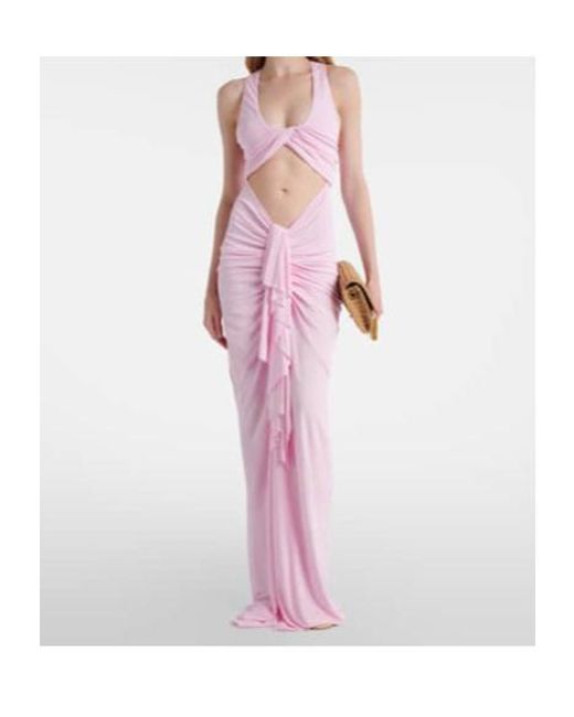 Christopher Esber Pink Maxi Dress