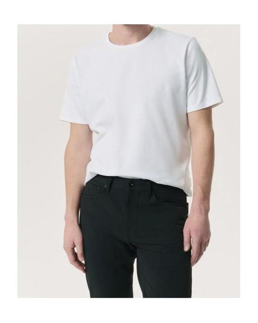 Rag & Bone White Tech Jersey T-Shirt for men