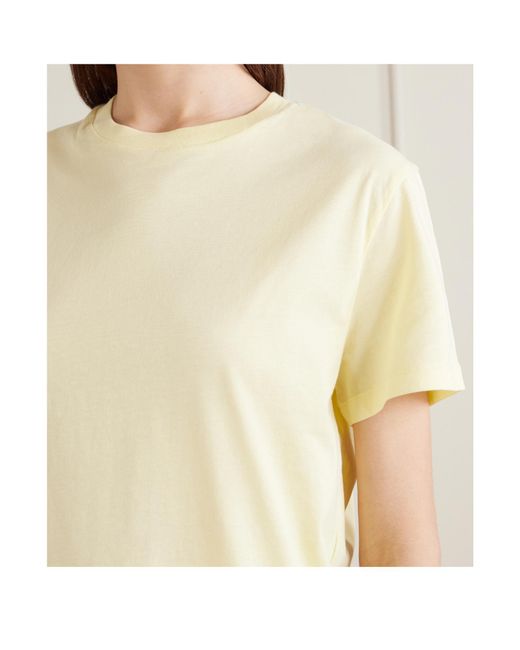 Wardrobe NYC Natural Crew Neck Casual T-Shirt