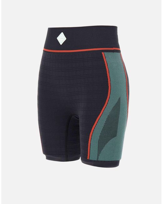 Casablanca Blue Seamless Sports Shorts