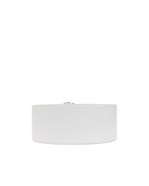Alaïa White Alaïa Ring Large Belt
