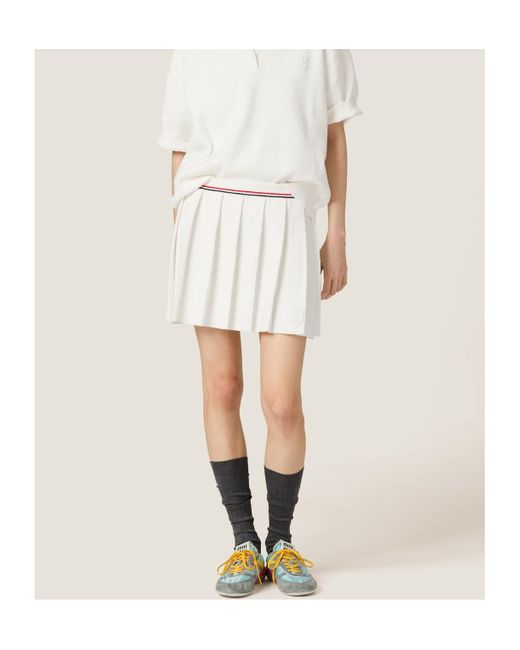 Miu Miu White Skirts
