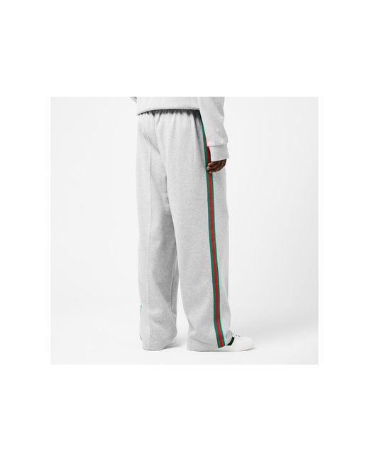 Gucci White Logo Track Pants for men