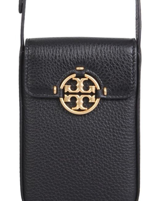 Tory Burch White Miller Phone Crossbody Bag
