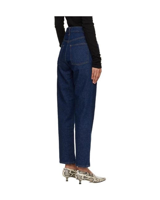 Agolde Blue 90's Pinch Waist Crop (Comfort Stretch)