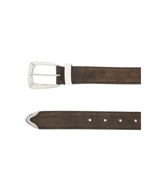 Khaite White Buckle Fastened Belt