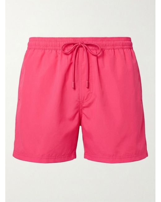 Gucci Pink Technical Poplin Swim Shorts for men