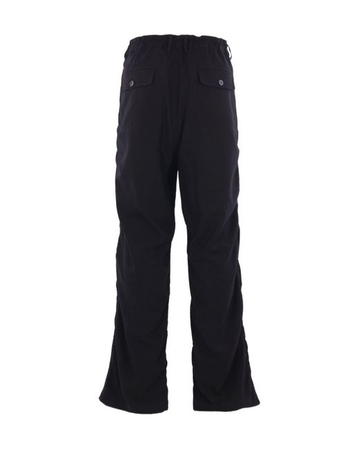Undercover Blue Ruched Pants for men