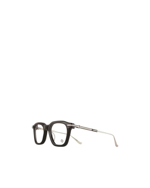 Chrome Hearts White Geometrically Framed Flat Mirror for men