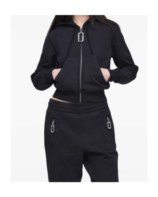 Marc Jacobs Blue Pop J Zip-Up Hoodie