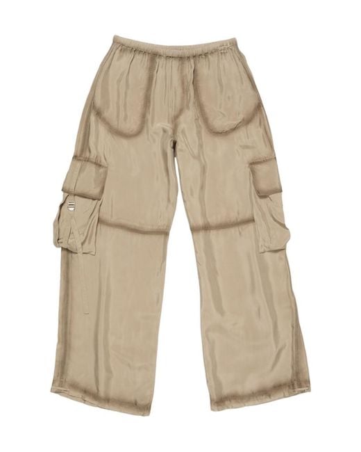 Acne Natural Cargo Trousers