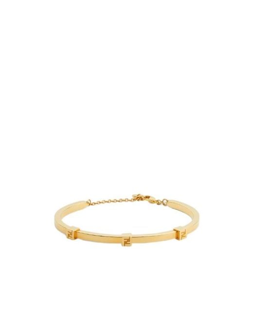 Fendi Metallic Forever Bracelet