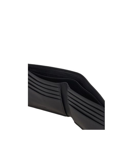 Boss Black Logo-Plaque Wallet for men