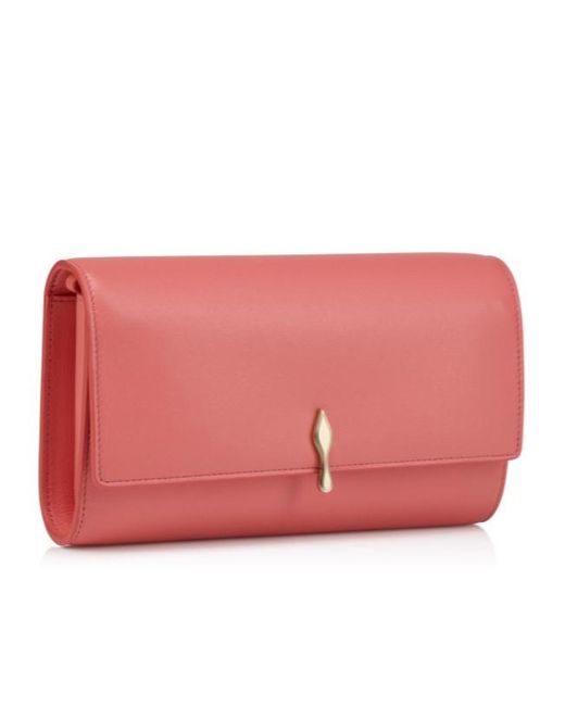 Christian Louboutin Pink Bettina Wallet On Chain