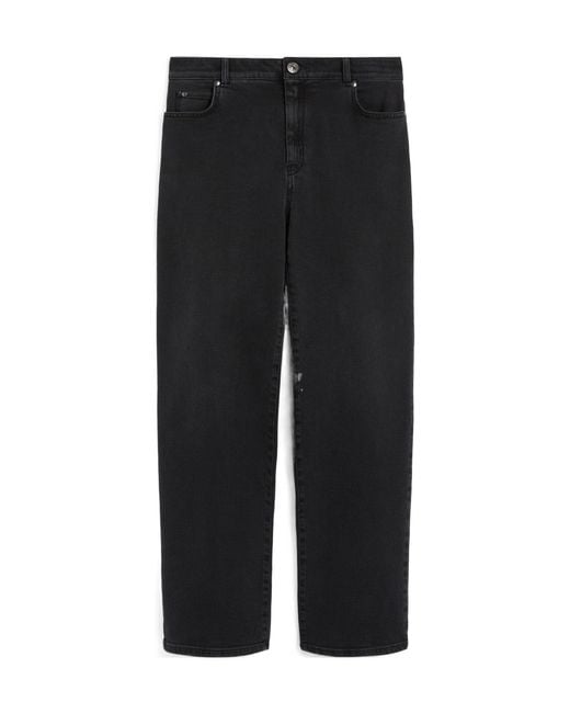 Weekend by Maxmara Black Cinese Straight Leg Jeans