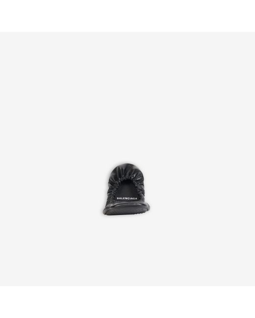 Balenciaga Black Tug Ballerina Shoes