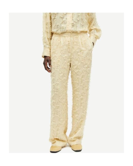 Samsøe & Samsøe Natural Satove Trousers