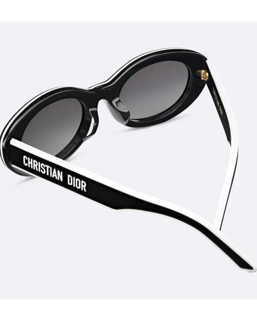 Dior White Full Frame Sunglasses