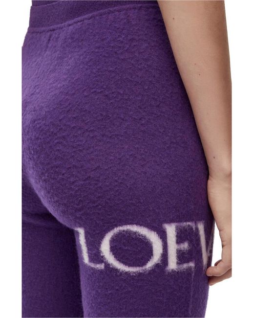 Loewe Purple Cycling Shorts