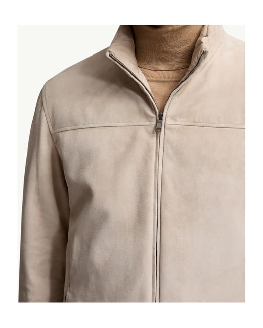 Moncler Natural Cernay Reversible Short Down Jacket for men