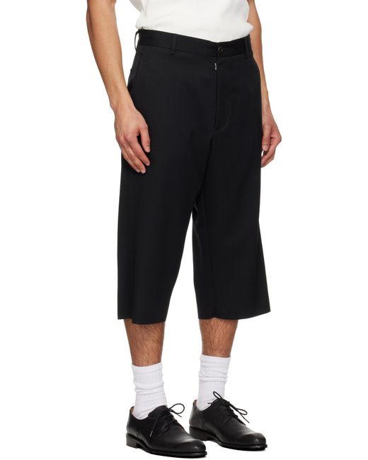 MM6 by Maison Margiela Blue Loose Fit Shorts for men