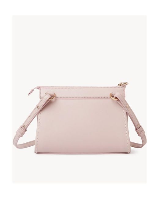 Chloé Pink Edith Leather Cross Body Bag