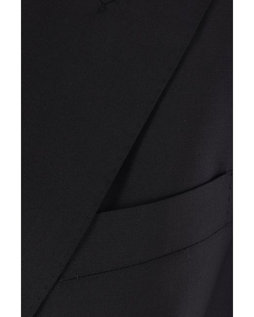 Tagliatore Blue Jasmine Double-Breasted Tailored Blazer