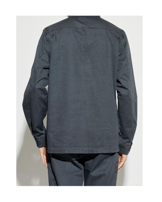 Samsøe & Samsøe Blue Sataka Pocket Button Shirt for men
