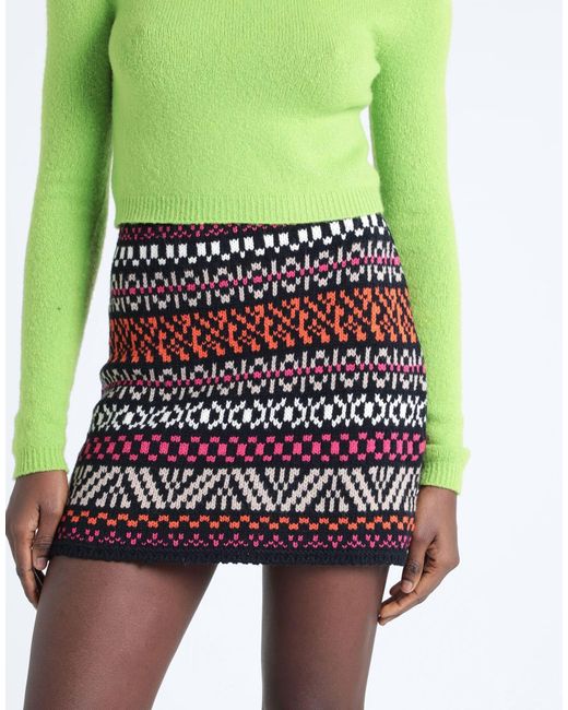 MAX&Co. Red Mini Skirts