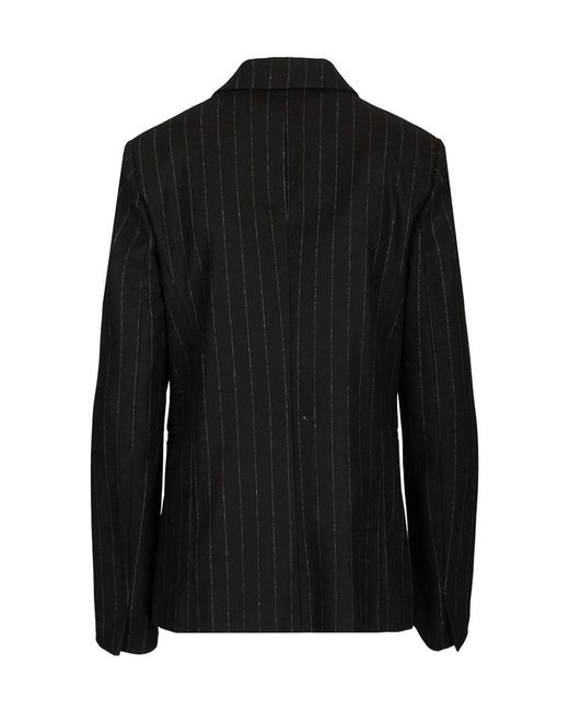 Forte_forte Black Striped Blazer