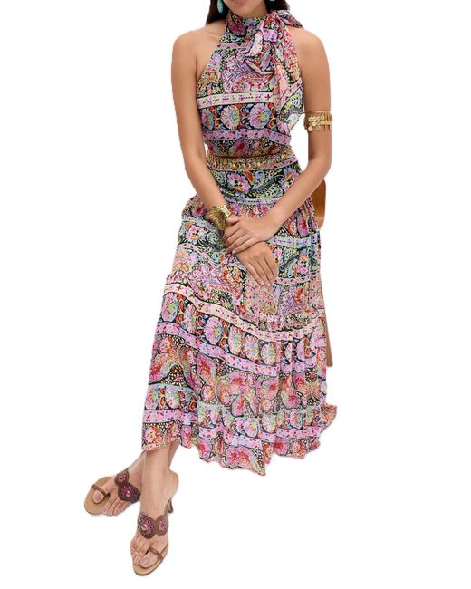 Rixo Multicolor Sleeveless Dress