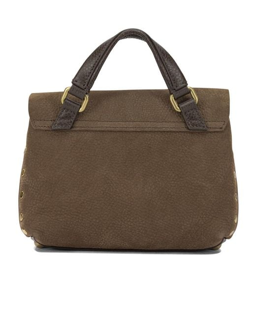 Zanellato Brown Baby Postina Messenger Bag
