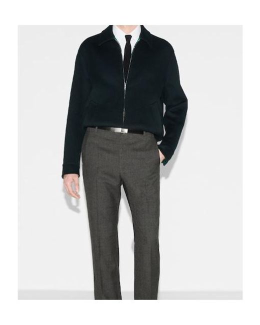 Gucci Black Jacquard Zipper Jacket for men