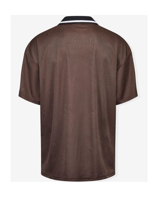 Martine Rose Brown Short-Sleeved Polo Shirt for men