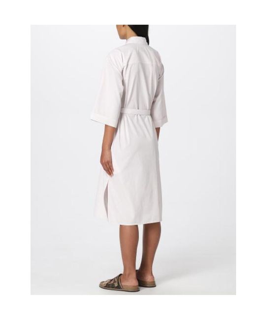 Fendi White Oversized Shirt Dress