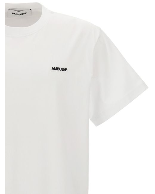 Ambush White Logo Printed Three Pack T-Shirt for men