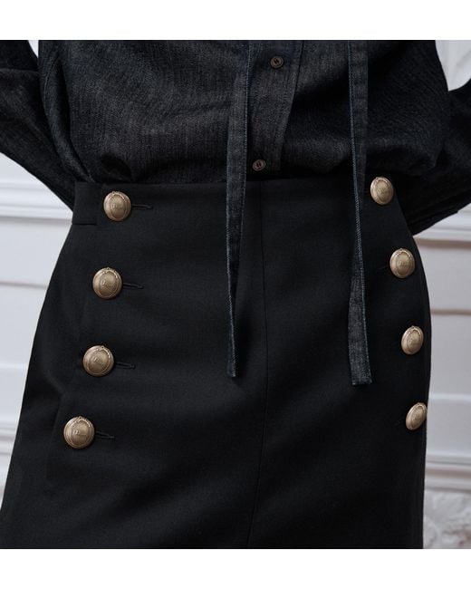 Dior Black Button-Up Casual Pants for men