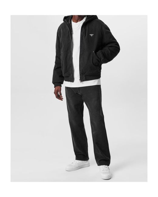 Prada Black Straight Jeans for men