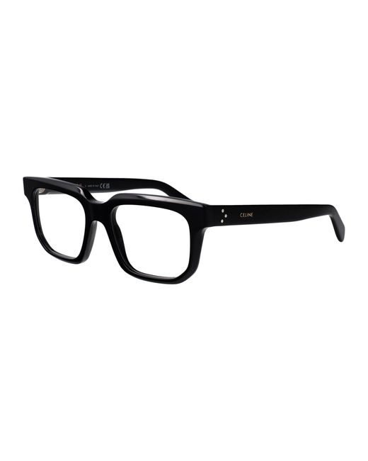 Céline White Full-Rimmed Plano Lenses for men