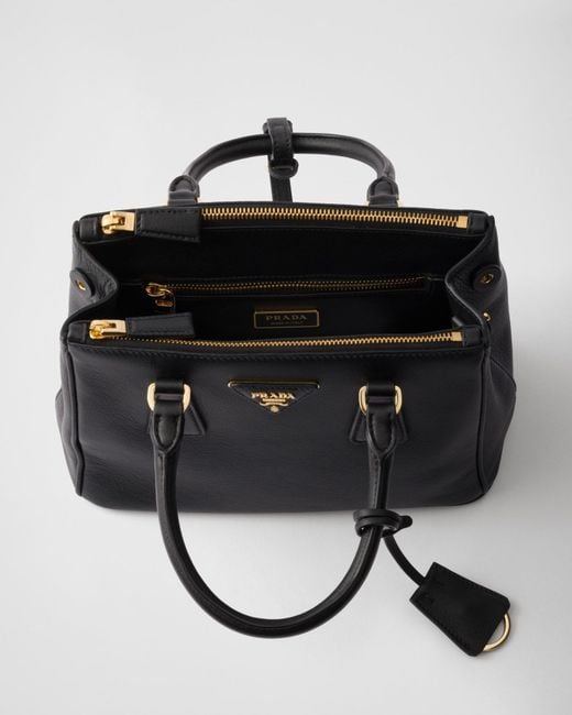 Prada Black Galleria Small Leather Bag