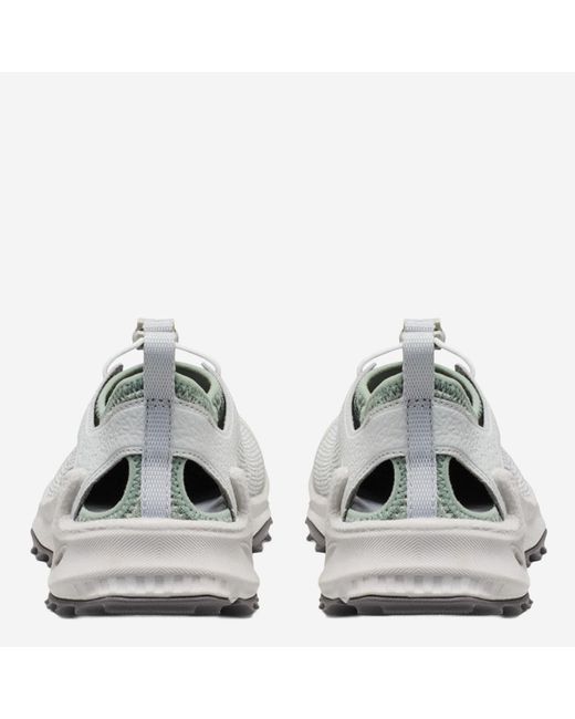 Keen Gray Bungee-Lace Mesh Sneakers
