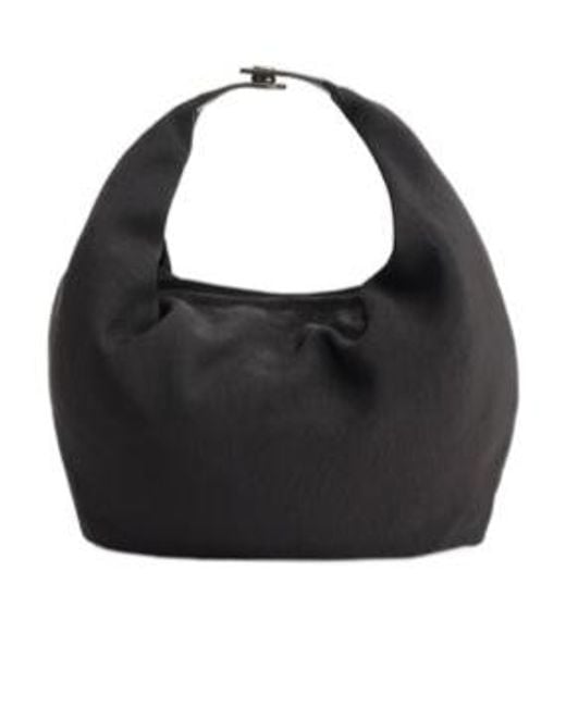Lemaire Black X Filt Croissant Shoulder Bag