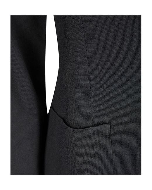 P.A.R.O.S.H. Black P.A.R.O..H. Roma Single-Breasted Blazer