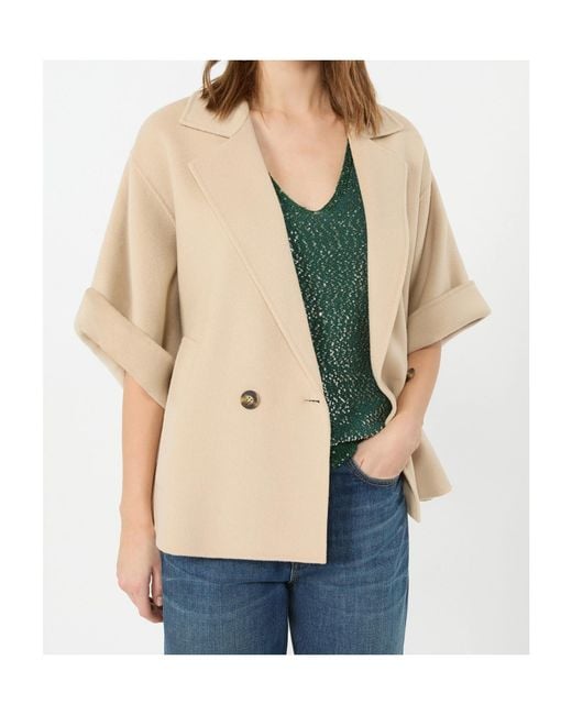 Weekend by Maxmara Natural Neo Double-Breasted Coat