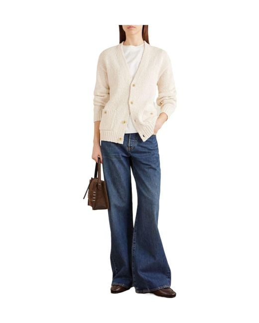 Aimé Leon Dore Natural Cotton Cardigan