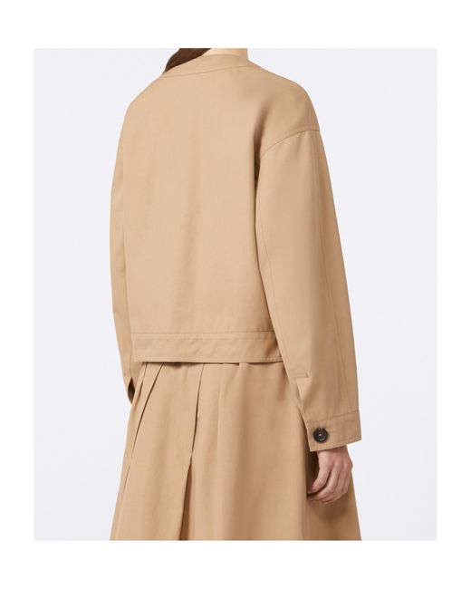 Max Mara Natural Studio Biavo Bomber Jacket