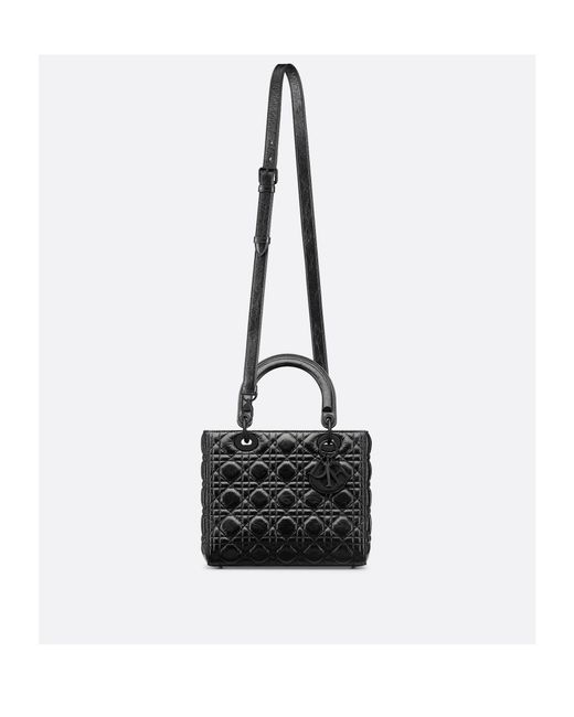 Dior Black Medium Lady Bag
