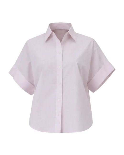 Closed Purple Cotton Shirt