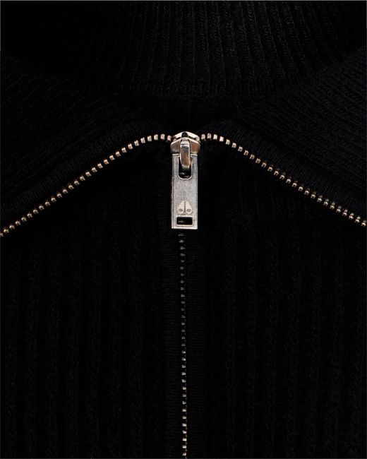 Moose Knuckles Blue Colson Cardigan for men