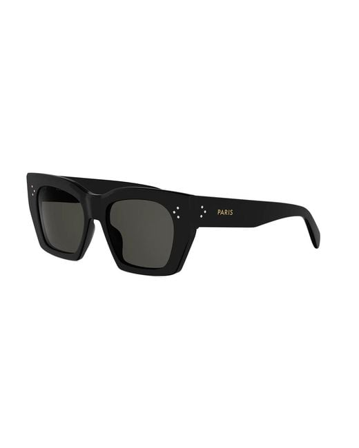 Céline Black Full-Rim Sunglasses